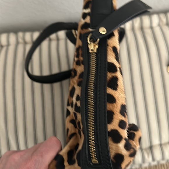 Banana Republic Calf Hair Satchel - Picture 9 of 10